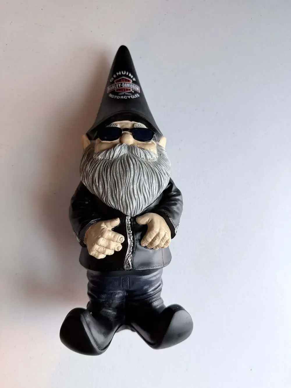 Harley-Davidson Genuine Motor Cycles Biker Garden Gnome Figurine   KD